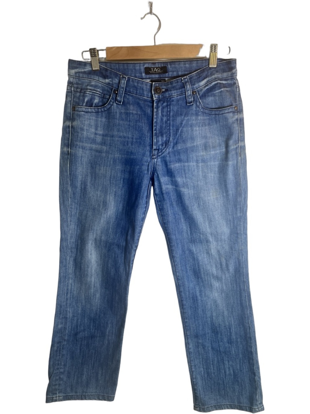Tag Elements Women’s Boyfriend Jeans - Blue, Size 28